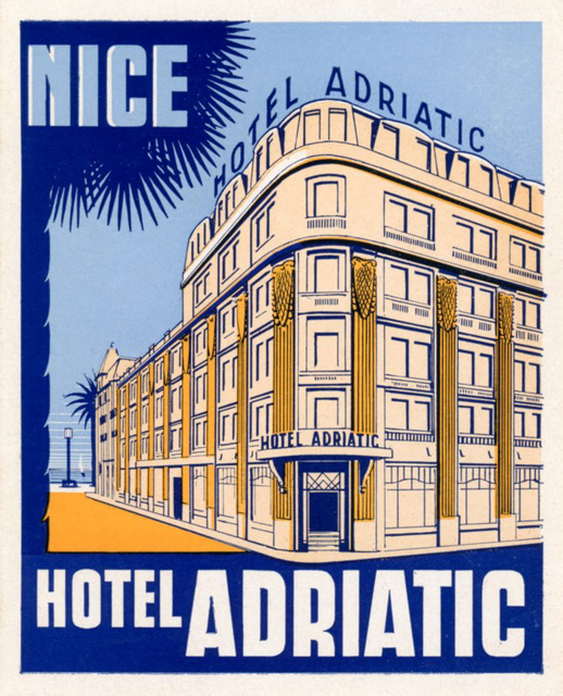 Hotel Adriatic, Nice, France