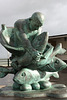 Fisherman sculpture at Deal, Kent