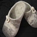 slippers from domestic wool