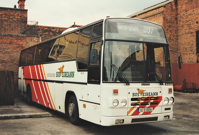 Bus Éireann PD56 (92D10056) in Birmingham - 8 Sep 1995 (282-16)