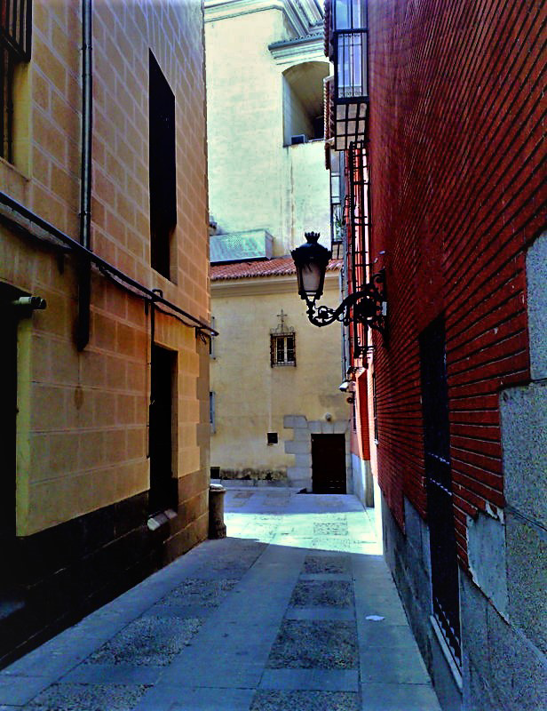 Old Madrid. A quiet corner