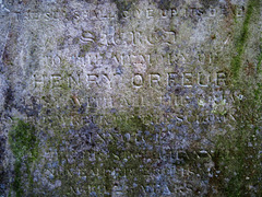 abney park cemetery, london,memorial to two orfeur brothers lost at sea 1856 and 1862