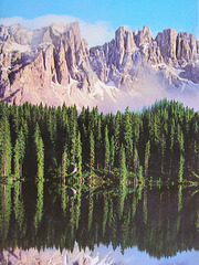 Lago Zuoi  Dolomitti  1974