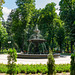 Thermen's fountain in Mariinsky Park (summer)