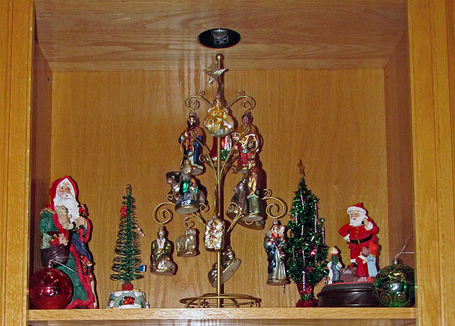 Christmas Onaments and Music Boxes