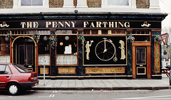 penny farthing pub,dewey rd., islington, london