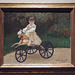 Jean Monet on his Hobby Horse by Monet in the Metropolitan Museum of Art, July 2018