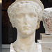 Portrait of Agrippina the Younger in the Archaeological Museum of Madrid, October 2022
