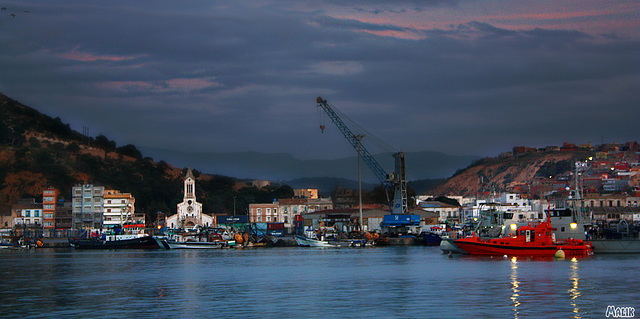Port de pêche de Ghazaouet .