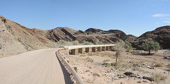 Namibia, Bridge over the Dry River of Kuiseb