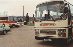 Semmence Coaches GWO 111W at Santon Downham – 22 Apr 1989 (84-5A) (2)
