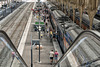 NICE; Gare SNCF; Vue depuis la nouvelle passerelle 01