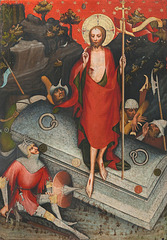 Majstro de la altaro de Třeboň - Resurekto (ĉ. 1380)