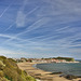 Contrails over South Bay - Scarborough