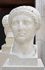 Portrait of Poppaea in the Archaeological Museum of Madrid, October 2022