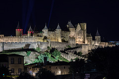 Carcassonne by night