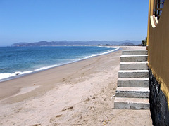 Escalier de plage / Scala della spiaggia