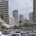 Modern Tel Aviv – Viewed from the Parking Lot of the Trade Tower Building, HaMered Street, Tel Aviv, Israel