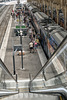 NICE; Gare SNCF; Vue depuis la nouvelle passerelle 02