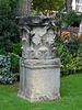 Roman Capital in the Public Garden of Vienne, October 2022