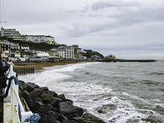 October at the seafront of Ventnor Isle of Wight