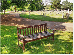 Bench in peaceful surroundings - HBM