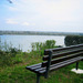 Bench on the banks of the Danube