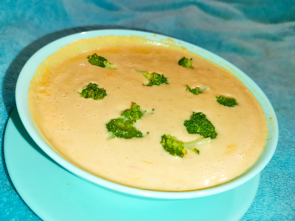 Brokkoli - Tomaten - Cremesuppe
