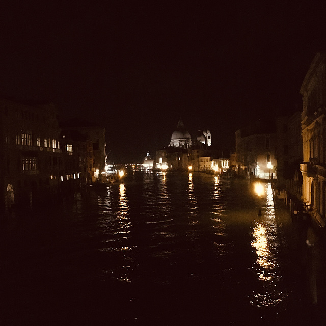 Notte sul Canal Grande.