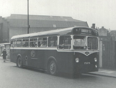 Todmorden JOC 572 EYG in Rochdale - circa 1970