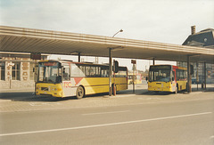TEC contractor - Autobus Dujardins 453105 and 453113 in Tournai - 17 Sep 1997