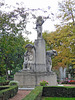 Monument to Michel Servetus by Joseph Bernard in the Public Garden of Vienne, October 2022