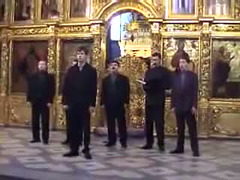 Russian Orthodox Choir  Sacred Russian singing Chesnokov's  Gabriel Appeared  Eternal Counsel