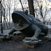 Україна, Київ, Скульптура Жаби / Ukraine, Kyiv, Sculpture of the Toad