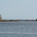 Деревянная Никольская часовня и каменный сарай на островках у Карельского берега Белого моря