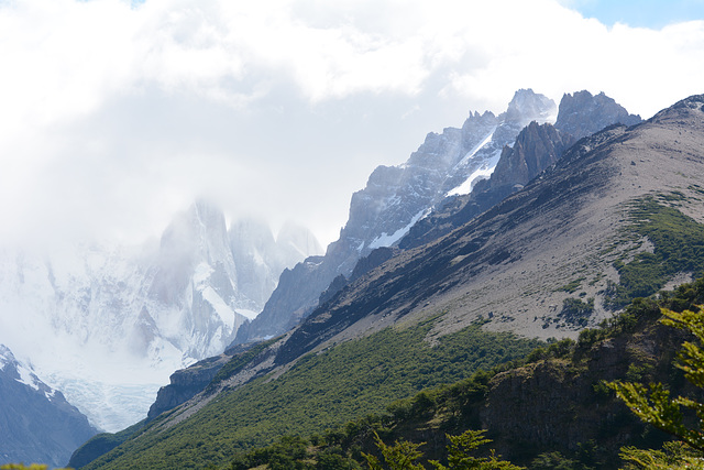 Argentina, Cerro Torre in the Clouds