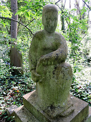 abney park cemetery, london,harriet delph, 1944