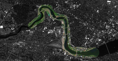 Head of the Charles Regatta route