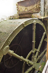 Calbourne mill water wheel