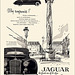 Jaguar Automobile Ad, 1954