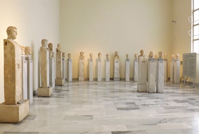 Room of Herms in the National Archaeological Museum of Athens, May 2014