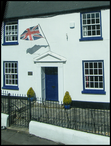 house with flying colours