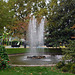 Fountain in the Public Garden of Vienne, October 2022
