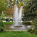Fountain in the Public Garden of Vienne, October 2022