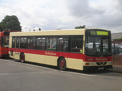 Hedingham Omnibuses (Go-Ahead) L211 (M212 WHJ) in Bury St. Edmunds – 29 Aug 2012 (DSCN8753)