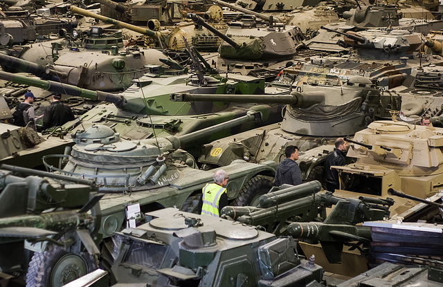 Does anyone know where I parked my tank?