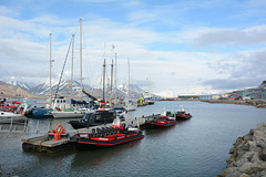 Norway, Svalbard, The Port of Longyearbyen Harbour