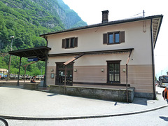 Bahnhof Biasca im Kanton Tessin
