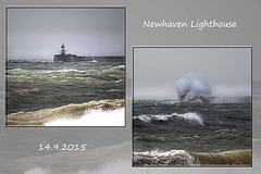 Now you see it - now you don't - Newhaven Lighthouse - 14.9.2015