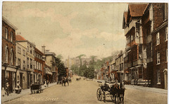 Farnham Castle Street - Frith postcard